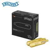 Walther 10er Pack - Premium CO2 Einweg Kapsel - 12 Gramm