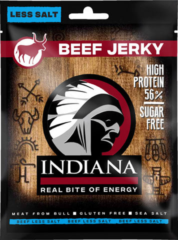 Indiana Beef Jerky Natural - Trockenfleisch für Sport und Freizeit