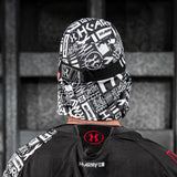 New - HK Army Skull Wrap - black / white