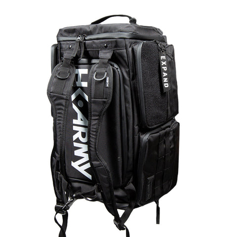 HK Army Expand Paintball Gear Bag / Backpacker black - best paintball bag ever
