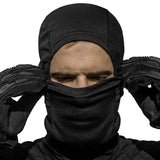 Spirit Field Balaclava Black - Sturmhaube für Paintball, Airsoft und MagFed