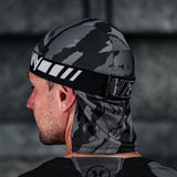 New - HK Army Skull Wrap - black / white