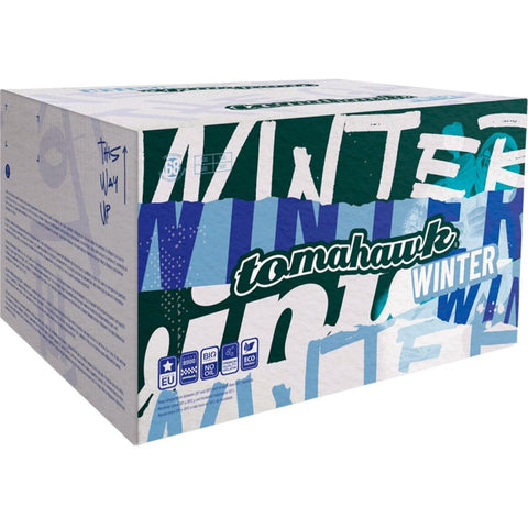 Tomahawk Winter Paintballs 2000 blue - reliable through the cold season!