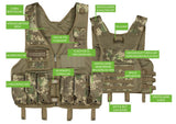 Planet Eclipse Tactical Mag Vest - Paintball vest in HDE Camo
