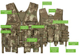 Planet Eclipse Tactical Load Vest - Paintball Vest in HDE Camo