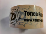 Tones Paintballstore packaging tape - of the best quality with extra style