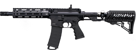Tippmann TMC Mag Fed ELITE mit Aluminium Shroud und Airstock - schwarz