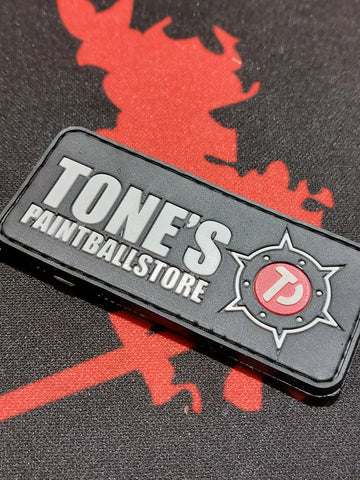 Tone´s Paintballstore Patch - das Original nur bei uns!
