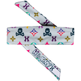 NEW - HK Army Headband - Monogram Bone/Multi