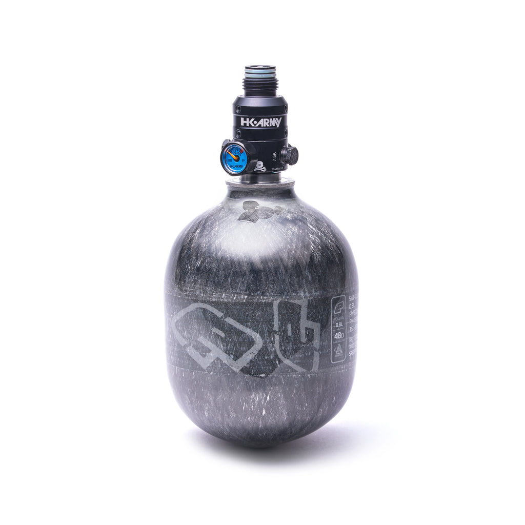 handpumpe 300 bar paintball Armotech HP Tank 0,8 Liter 300 Bar