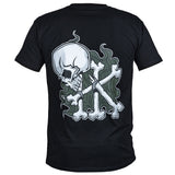HK Army T-Shirt - Crossbones black - Paintball and leisure shirt