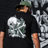 HK Army T-Shirt - Crossbones black - Paintball and leisure shirt