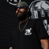 HK Army T-Shirt - Crossbones black - Paintball and leisure shirt