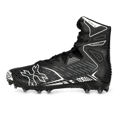 HK Army Diggerz X1.5 Hightop Cleats Paintballschuhe black / gray