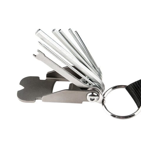 Dye Flex Multi Tool mit Lanyard - Schlüssel Set zum nicht verlieren