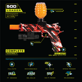 HK Army Rapid Blaster - Gel Strike Storm Pistol red