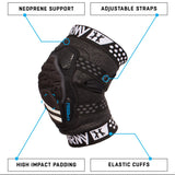 HK Army CTX Crash Knee Pads - Paintball Knee Pads