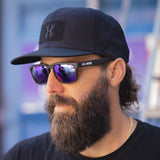 HK Army Cap - Assault Snapback Hat - Black