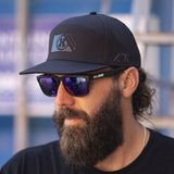 HK Army Cap - Field Snapback Hat - Black