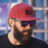 HK Army Cap - Field Snapback Hat - Maroon
