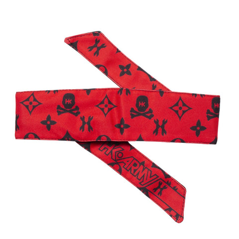 HK Army Headband - Monogram red