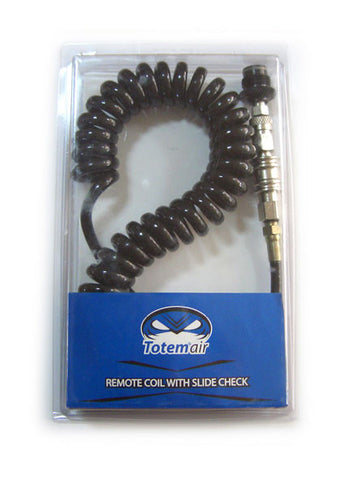 Remote hose with bleeder