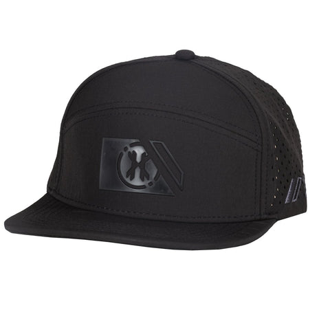 HK Army Cap - Field Snapback Hat - Black