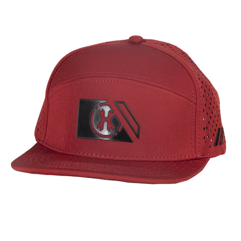 HK Army Cap - Field Snapback Hat - Maroon