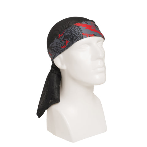 HK Army Headwrap - Sandana Ryu red