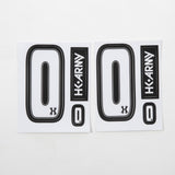 HK Army Number Sticker Packs - Nummern für Loader und Maske