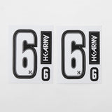 HK Army Number Sticker Packs - Nummern für Loader und Maske