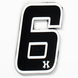 HK Army Number Patches mit Klettverschluss