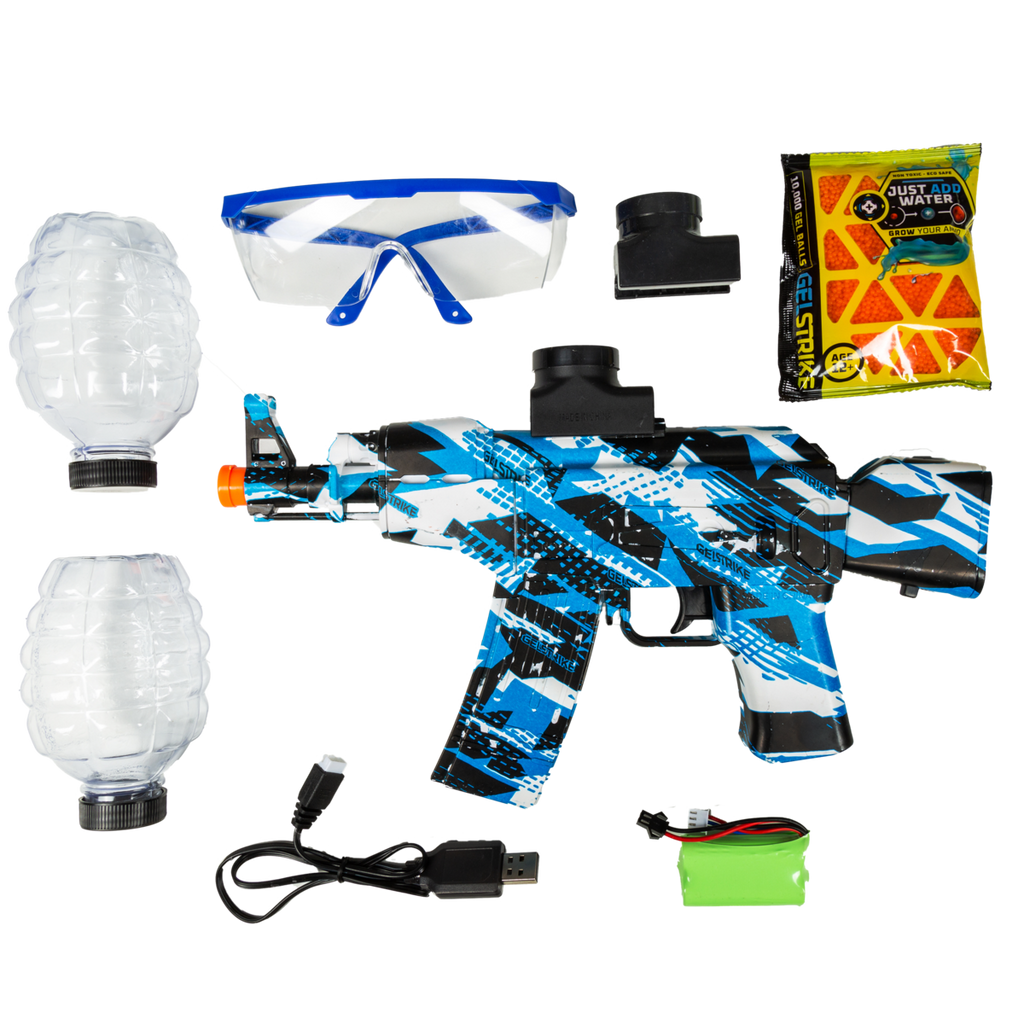 HK Army Apex Blaster - Gel Strike AK blue – Tone's Paintballstore