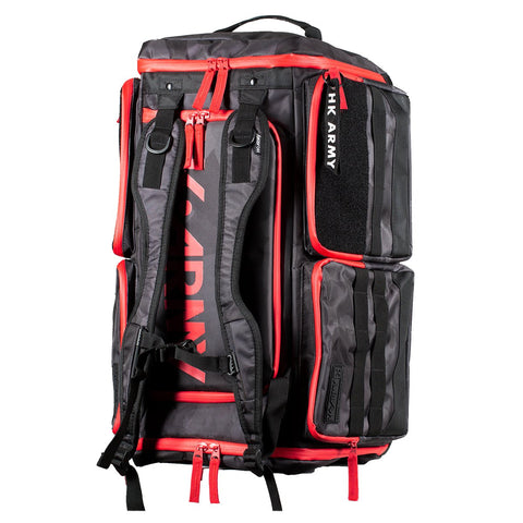 HK Army Expand Paintball Gear Bag - Backpacker Shroud black/red