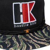 HK Army X Findlay Limited Edition - OG HK Snapback Cap - black/tiger