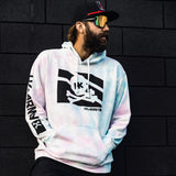 NEW - HK Army Clip Hoodie Bubblegum Tie Dye - keeps you warm with style