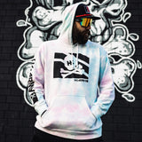 NEW - HK Army Clip Hoodie Bubblegum Tie Dye - keeps you warm with style