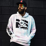 NEW - HK Army Clip Hoodie Bubblegum Tie Dye - keeps you warm with style