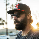 HK Army X Findlay Limited Edition - OG HK Snapback Cap - black/red