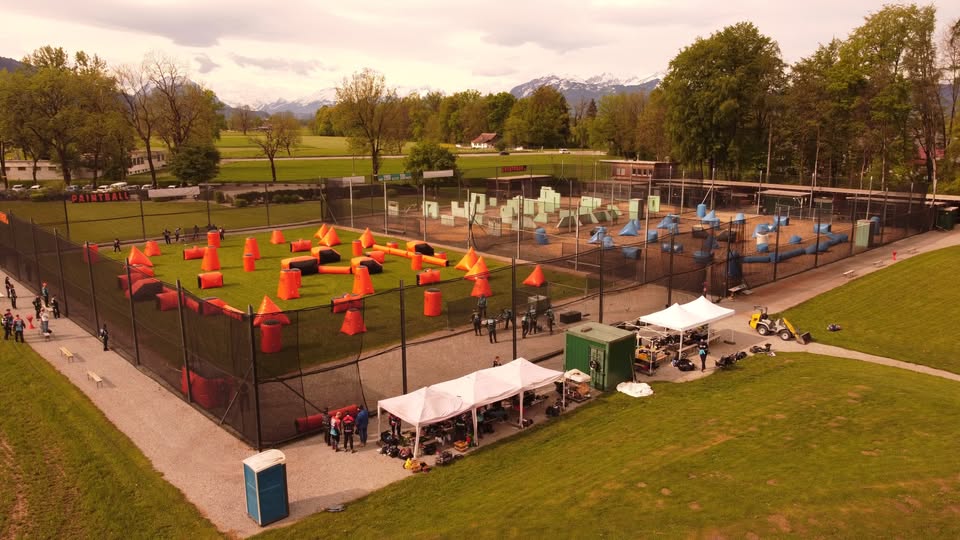 Paintball und Pool Party - schönstes Paintballfeld - save the Date!
