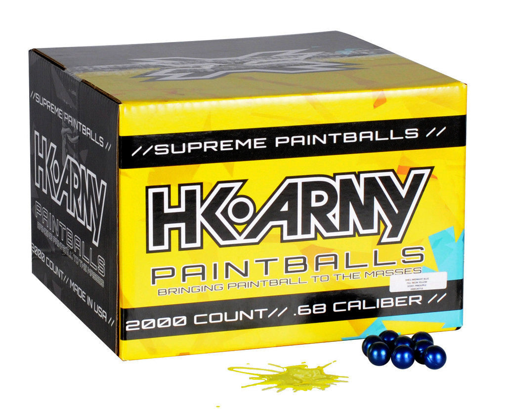 HK ARMY Paintballs - (m)ein Lichtblick im Tumult der High End Turnierpaintballs