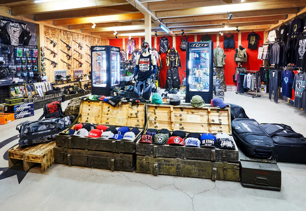 Wir übersiedeln - derzeit Tones Paintballstore Geschäftslokal geschlossen