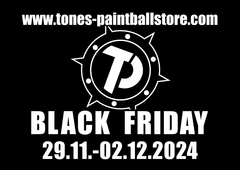 Black Friday bei Tones Paintballstore - bald ist es soweit