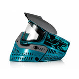 JT Spectra Proflex Paintball Maske - LE Marble Xfactor Teal Black Away SCS