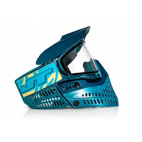 JT Spectra Proflex Paintball Maske - LE Marble Sea Dogs Blue Nose Away SCS