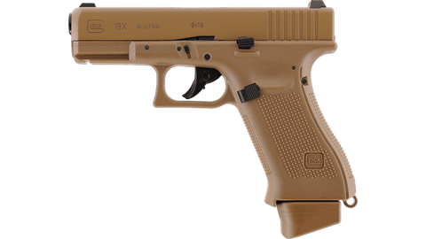 Umarex Airsoft - GLOCK 19X - 6 mm - 1.6 Joule - CO2 - Coyote Edition