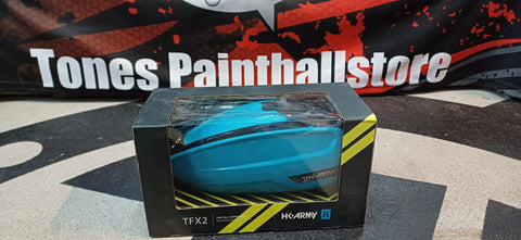 Gebrauchte Paintball Ausrüstung online kaufen -  HK Army Loader TFX2 türkis