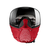 Carbn Paintball Maske - ZERO SLD Crimson, rot / schwarz
