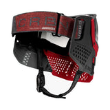 Carbn Paintball Maske - ZERO SLD Crimson, rot / schwarz