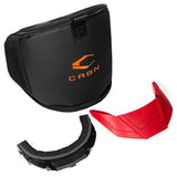 Carbn Paintball Maske - ZERO SLD Crimson, rot / schwarz
